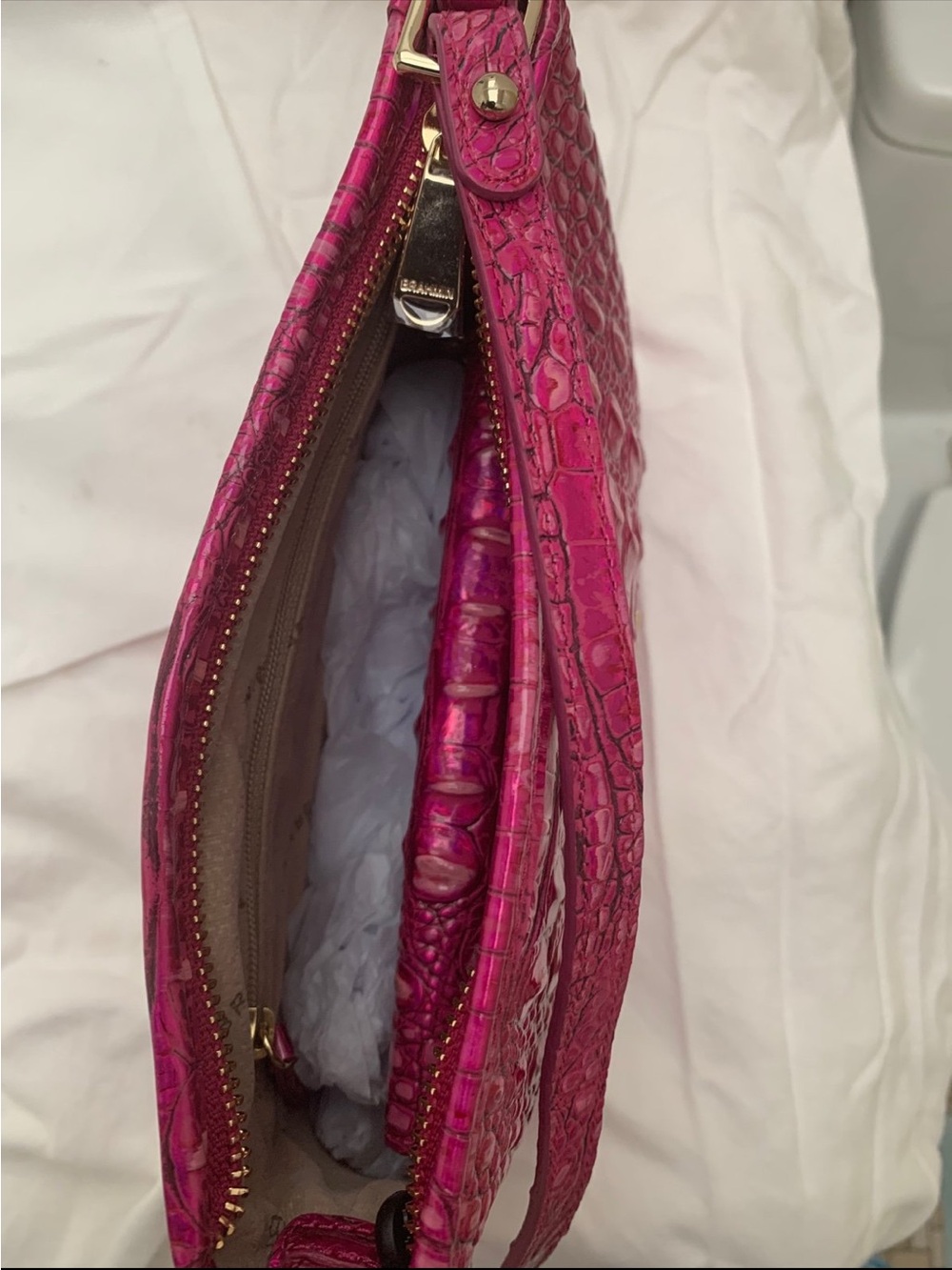 NWT Brahmin Potion (Hot Pink) Lorelei and Matching Potion Ady Wallet - Picture 14 of 14